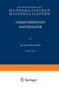 bokomslag Versicherungsmathematik