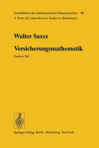 bokomslag Versicherungsmathematik