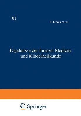 bokomslag Ergebnisse der inneren Medizin und Kinderheilkunde