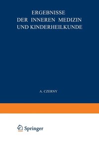 bokomslag Ergebnisse der Inneren Medizin und Kinderheilkunde