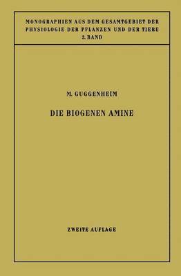 bokomslag Die Biogenen Amine