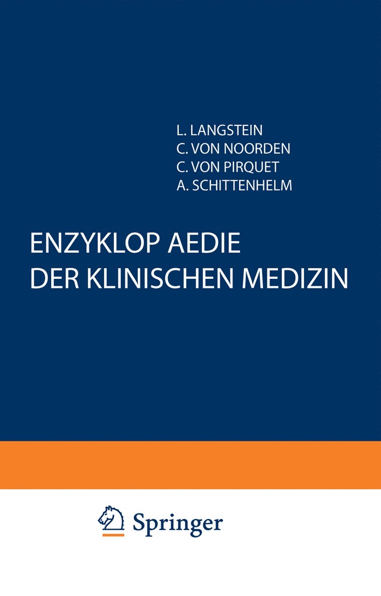 F. Chvostek, L. Langstein, C. von Noorden, C. von Pirquet, A. Schittenhelm, C. Von Noorden - Morbus Basedowi und die Hyperthyreosen, Häftad