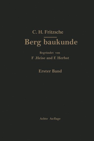 bokomslag Lehrbuch Der Bergbaukunde