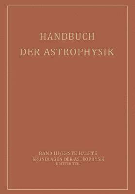 bokomslag Handbuch der Astrophysik