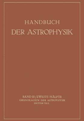 bokomslag Handbuch der Astrophysik