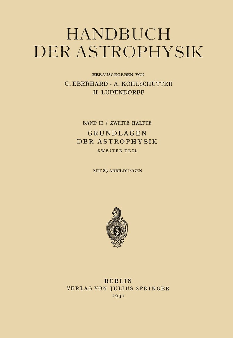 Grundlagen der Astrophysik 1