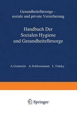 bokomslag Gesundheitsfrsorge Soiale und Private Versicherung