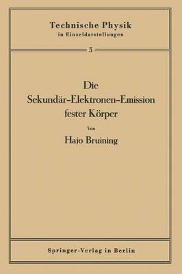 Die Sekundr-Elektronen-Emission fester Krper 1