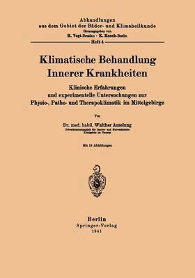 bokomslag Klimatische Behandlung Innerer Krankheiten