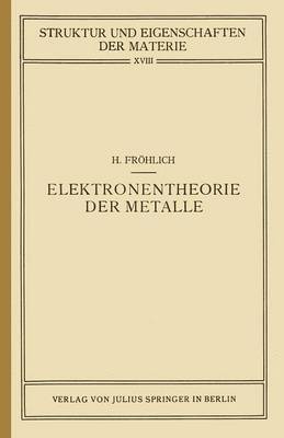 Elektronentheorie der Metalle 1