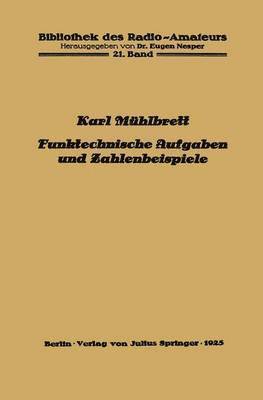 bokomslag Funktechnische Aufgaben und Zahlenbeispiele
