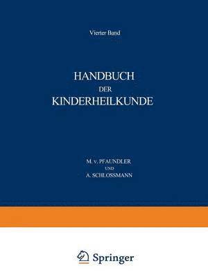 Handbuch der Kinderheilkunde 1