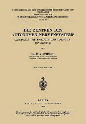 Die Zentren des autonomen Nervensystems 1