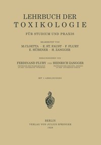 bokomslag Lehrbuch der Toxikologie fr Studium und Praxis