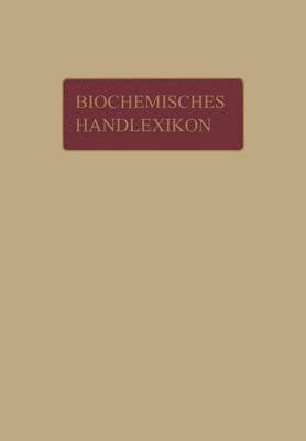 Biochemisches Handlexikon 1