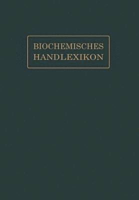 Biochemisches Handlexikon 1