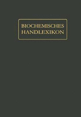 Biochemisches Handlexikon 1