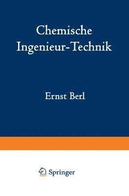 bokomslag Chemische Ingenieur-Technik