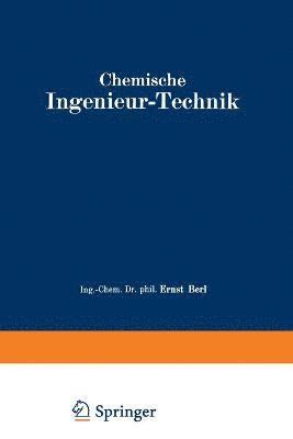 bokomslag Chemische Ingenieur-Technik