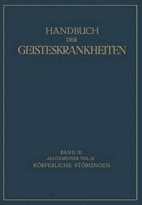 bokomslag Handbuch der Geisteskrankheiten