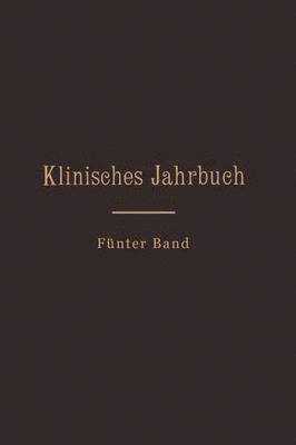 bokomslag Klinisches Jahrbuch