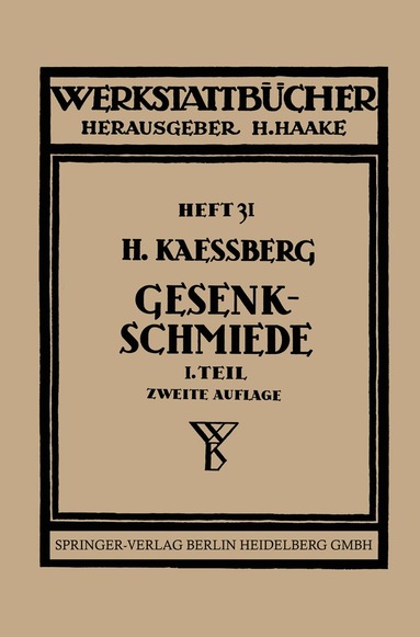 bokomslag Gesenkschmiede