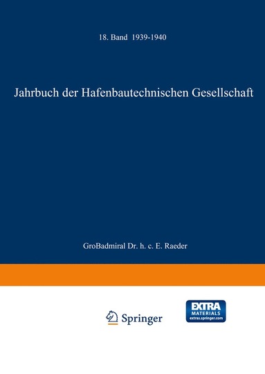 bokomslag Jahrbuch der Hafenbautechnischen Gesellschaft