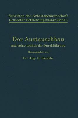 bokomslag Schriften der Arbeitsgemeinschaft Deutscher Betriebsingenieure