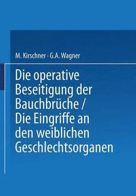 bokomslag Die Operative Beseitigung der Bauchbrche. Die Eingriffe an den Weiblichen Geschlechtsorganen