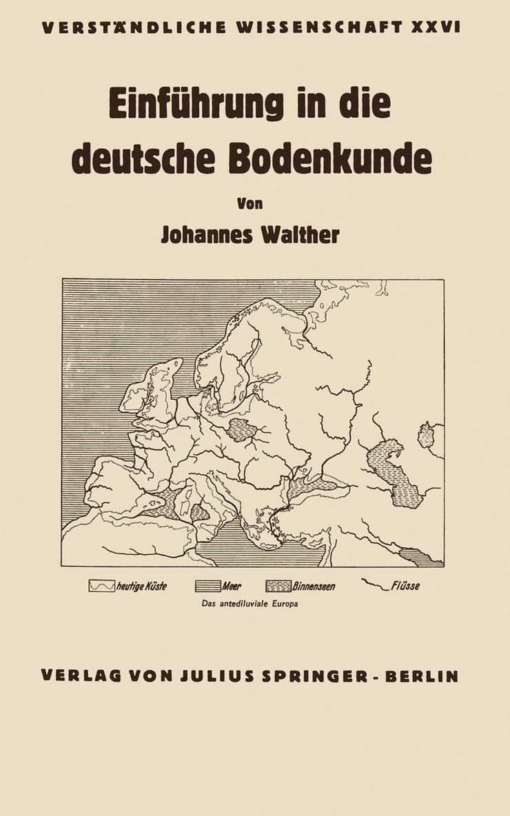 Einfhrung in die deutsche Bodenkunde 1