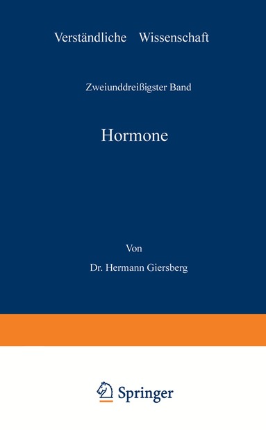 Hermann Giersberg, H. Loewen - Hormone, Häftad