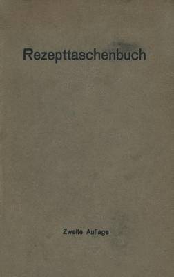 Rezepttaschenbuch (nebst Anhang) 1