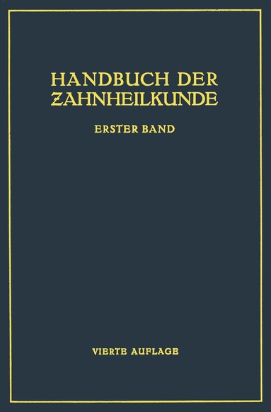 bokomslag Handbuch der Zahnheilkunde