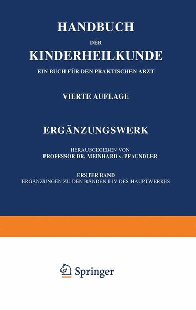 Meinhard Pfaundler, Meinhard Pfaundler - Ergänzungswerk, Häftad