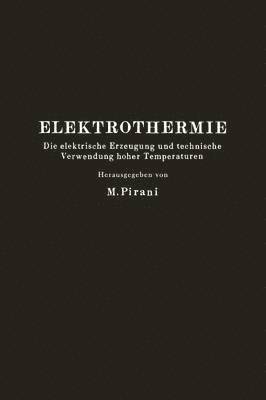 bokomslag Elektrothermie