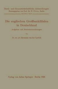 bokomslag Die englischen Grobankfilialen in Deutschland