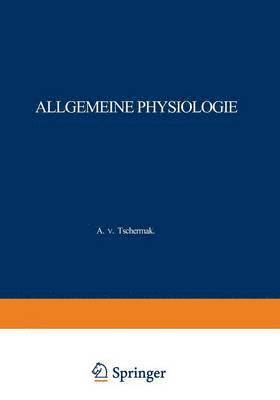 Allgemeine Physiologie 1