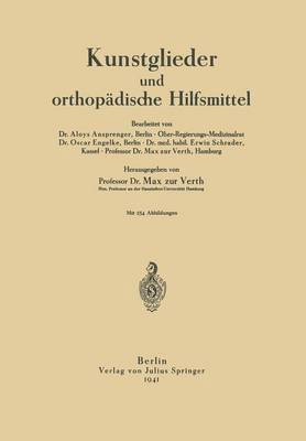 bokomslag Kunstglieder und orthopädische Hilfsmittel