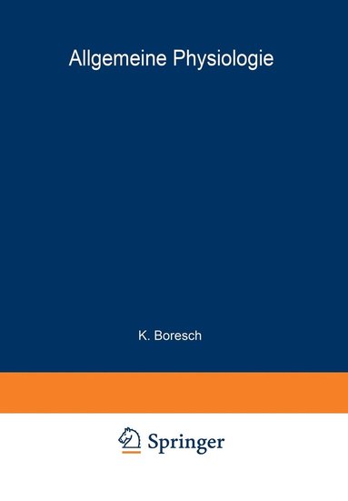 bokomslag Handbuch der Normalen und Pathologischen Physiologie