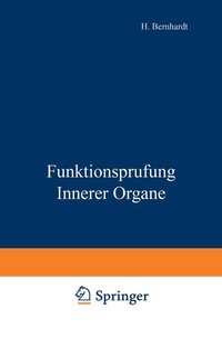 bokomslag Funktionsprufung Innerer Organe