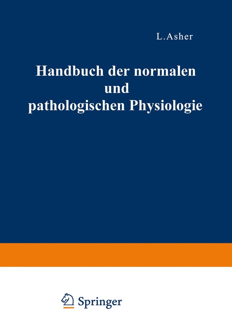 A. Bethe, G.v. Bergmann, G. Embden, A. Ellinger, G. V. Bergmann - Correlationen des Zirkulationssystems Mineralstoffwechsel · Regulation des Organischen Stoffwechsels · Die Correlativen Funktionen des Autonomen Nervensystems II, Häftad