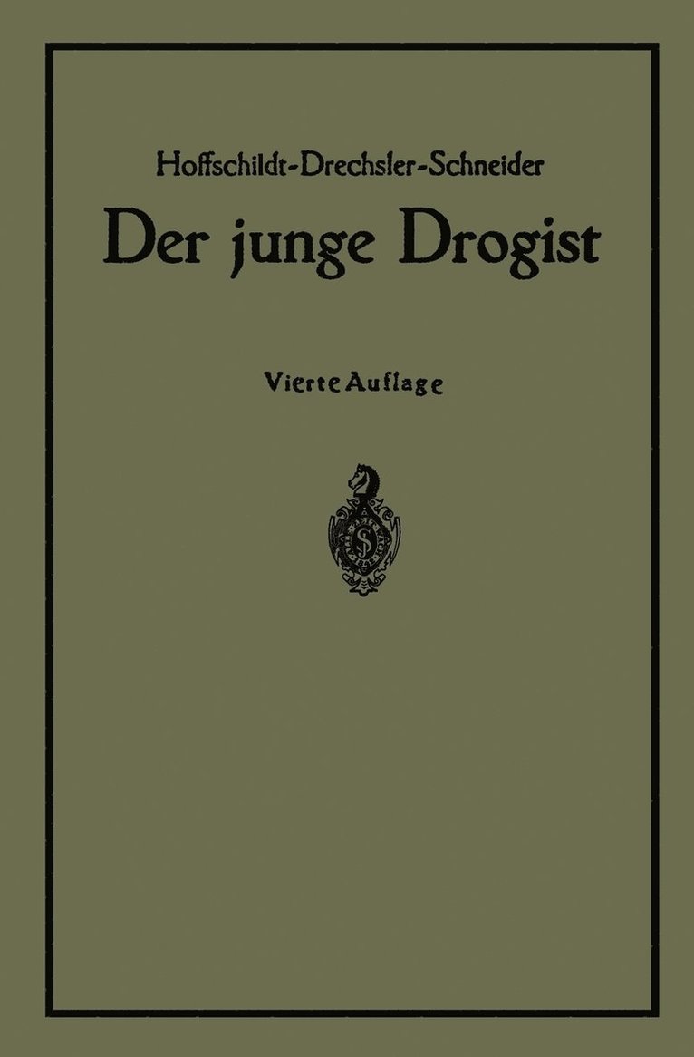 Der junge Drogist 1