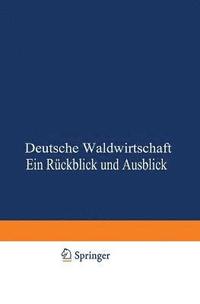 bokomslag Deutsche Waldwirtschaft