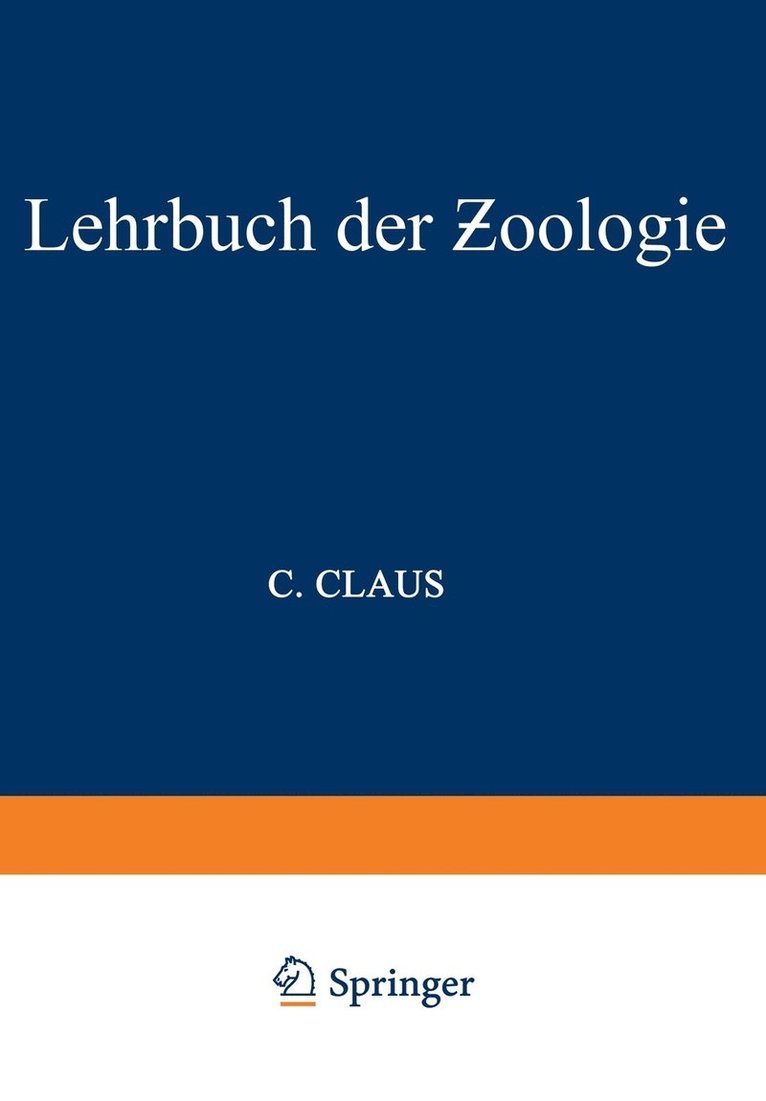 Lehrbuch der Zoologie 1