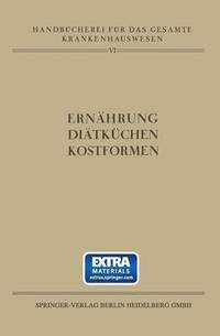 bokomslag Ernhrung  Ditkchen  Kostformen