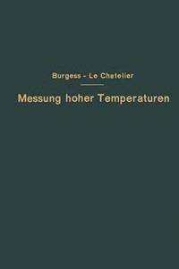 bokomslag Die Messung hoher Temperaturen