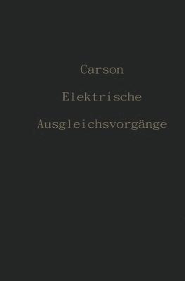 bokomslag Elektrische Ausgleichsvorgnge und Operatorenrechnung