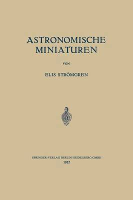 Astronomische Miniaturen 1