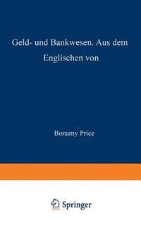 bokomslag Geld- und Bankwesen