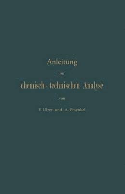 bokomslag Anleitung zur chemisch-technischen Analyse
